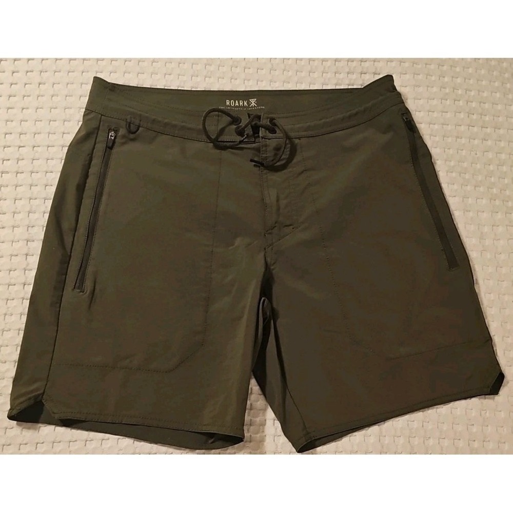 Two‎ Roark Camping Hiking Shorts Men's Size 32" Utility 7"